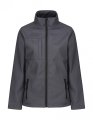 Dames Softshell Jas Octagon II Regatta TRA689 seal grey-zwart